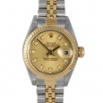 Pre-owned Rolex Women's OS Datejust Two-tone Watch