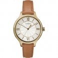Timex Women's TW2R27900 Peyton Brown and Goldtone Leather Strap Watch