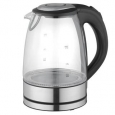 Mega Chef 1.7-liter Glass and Stainless Steel Electric Tea Kettle