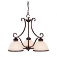 Savoy House Willoughby English Bronze 3-light Chandelier