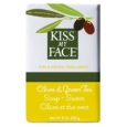 Kiss My Face - Olive Oil Bar Soaps Olive & Green Tea, 8 oz Pack of 12