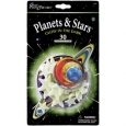 Glow In The Dark Pack-Planets & Stars 30/Pkg