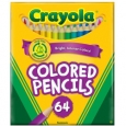 Crayola Kids' Choice Colors 64-pk. Short Colored Pencils