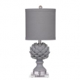 Regan 25-inch Grey Ceramic Table Lamp (As Is Item)