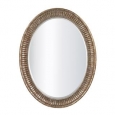 Franklin Oval Beveled Mirror (As Is Item)