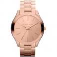 Michael Kors Women's MK3197 'Slim Runway' Rose Goldtone Watch