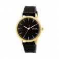 Simplify 5200 Quartz Watch Black Silicone/Gold/Black