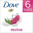 Dove Go Fresh, Bath Bar Soap, Revive