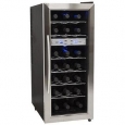 EdgeStar TWR215E 13 Inch Wide 21 Bottle Wine Cooler with Dual Cooling Zones