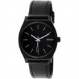 Nixon Men's Time Teller A045756 Black Leather Quartz Fashion Watch