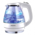 Ovente KG83W White 1.5-liter BPA Free, Cordless Electric Glass Kettle
