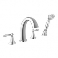 Fontaine Montbeliard Chrome Roman Tub Faucet with Handheld Shower (As Is Item)