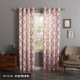 Aurora Home Morrocan 84-inch Semi-Sheer Curtain Panel Pair
