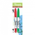 Sharpie 2-Pack Red/Green Twin Tip Permanent Markers