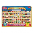 T.S. Shure Flags of the World Wooden Magnets