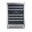 Avallon AWC241DZRH 24 Inch Wide 46 Bottle Capacity Dual Zone Wine Cooler with Right Swing Door