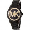 Michael Kors Women's Runway MK6057 Black Stainless-Steel Quartz Fashion Watch