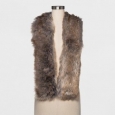 Women's Faux Fur Stole - A Day Gray/brown