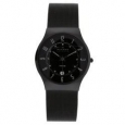 Skagen Men's Classic 233XLTMB Black Titanium Quartz Watch with Black Dial