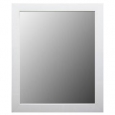 Bathroom Framed Mirror- White