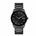 Bulova Men's 98D121 Black IP Stainless Diamond Dial Bracelet Watch