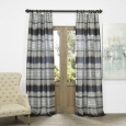 OVERSTOCK EXCLUSIVE Eden Faux Silk Jacquard Curtain (As Is Item)