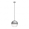 Catalina 19966-000 Ombre Glass/Chrome 9-inch Orb Pendant Light Fixture