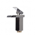 Bathroom Sink Faucet Chrome Vessel Waterfall One Hole/Handle Mixer Tap