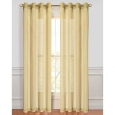 New Malibu Sheer Extra Wide Window Curtain Panel Pair - 84x110