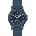 Timex Unisex TW4B09600 Expedition Acadia Blue Nylon Mid-size Strap Watch
