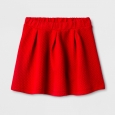 Girls' Knit Jacquard Circle A Line Skirt - Cat & Jack Wowzer Red M