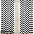 Sweet Jojo Designs 84-inch Window Treatment Curtain Panel Pair Chevron Collection (As Is Item)