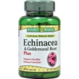 Nature's Bounty Echinacea & Goldenseal Root Plus 100 Capsules