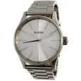 Nixon Men's Sentry A4501920 Silver Stainless-Steel Quartz Fashion Watch