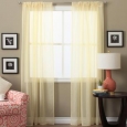 Lucerne 72-inch Sheer Curtain Panel Pair