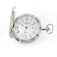 Charles Hubert Two-tone White Dial Pocket Watch