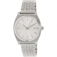 Nixon Men's Time Teller A0451920 Silver Stainless-Steel Quartz Dress Watch