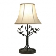 Bronze Bird and Leaf 1-light Table Lamp