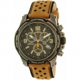 Timex Men's Expedition TW4B01500 Gunmetal Leather Analog Quartz Dress Watch