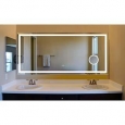 Innoci-USA Electric LED Mirror with Four Lighted Sides, Steel Back Frame, and Built In LED Cosmetic Mirror