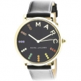 Marc Jacobs Women's Roxy MJ1591 Gold Leather Japanese Quartz Fashion Watch