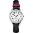 Timex Women's TW2R40200 Easy Reader 40th Anniversary Black/White Leather Strap Watch