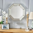 Coralynn Hexagonal Wall Mirror by Christopher Knight Home