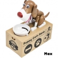 Dog Piggy Bank Robotic Coin Toy Money Box Named Max