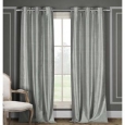 Duck River Faux Silk Thermal-Insulated Blackout Window Curtain Panel Pair (Set of 2)