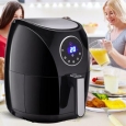 Costway 1400W Electric Air Fryer 3.4 Quart LCD Touch Screen Timer & Temperature Control