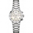 Bulova Women's Gallery Stainless Chronograph Diamond Accent Bracelet Watch