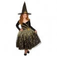 Hyde And Eek Girls' Deluxe Shooting Star Witch Costume - Multi - Size:s