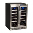 EdgeStar CWR361FD 24 Inch Wide 36 Bottle Built-In Wine Cooler with Dual Cooling Zones