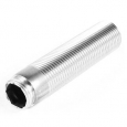 Unique Bargains 20mm to17mm Dia Extension M/M Thread Metal Fitting Connector for Faucet